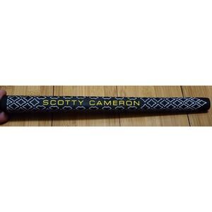 Used 2022 Jet Set Scotty Cameron Pistolini Putter Grip Yellow Letters Rubber